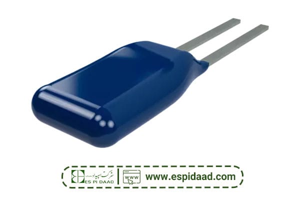 سنسور pt100 با گیره‌های ترمینال قابل لحیم‌کاری و پوشش محافظ اپوکسی مطابق با استاندارد DIN EN IEC 60751