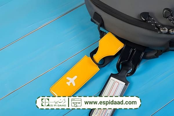 انواع برچسب چمدان فرودگاهی